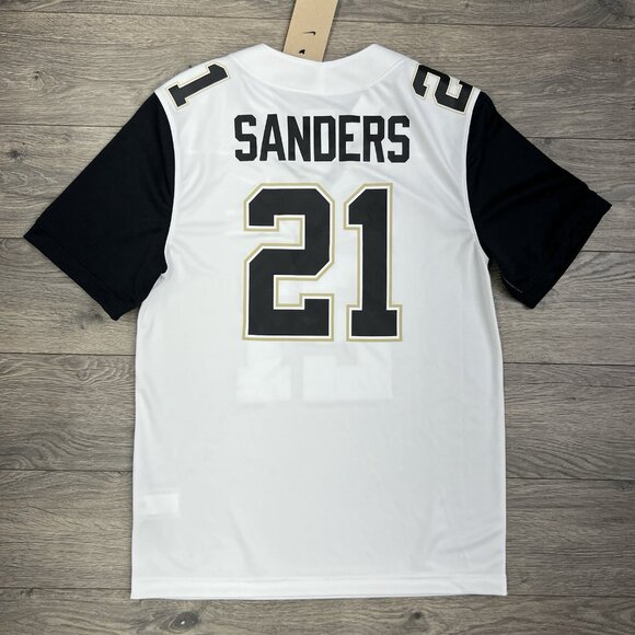 Nike Prime Sadeur Sanders Jersey Sz Small Mens White Prime 2.0 #21 Football - Picture 8 of 10
